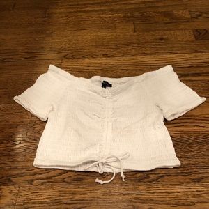 ☀️ Off the Shoulder Crop